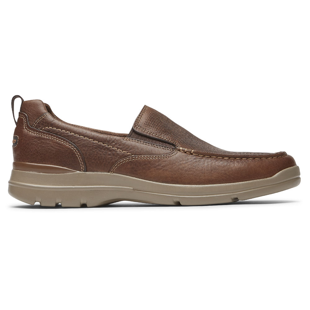 Slip-Ons Rockport Hombre Mexico - City Edge Marrom - HNRIW7419